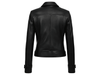 klassische bikerjacke damen leder