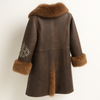 langer lammfellmantel damen